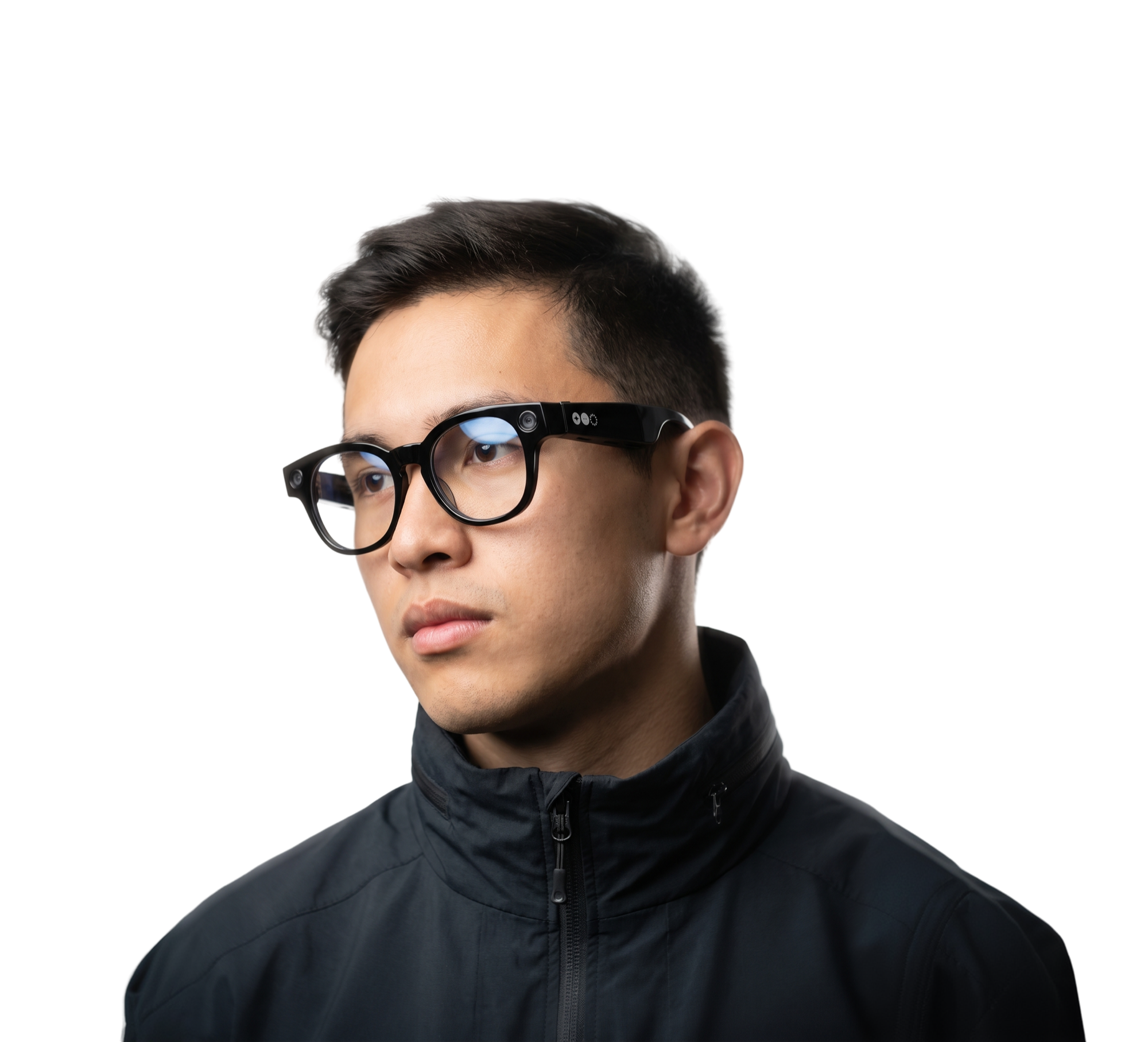 Person wearing SeeIt Glasses